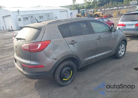 2012 Kia Sportage Lx from USA, damaged, VIN KNDPB3A25C7239260